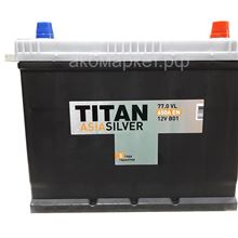 Titan AsiaSilver 6СТ-77.0 оп (650 EN) 